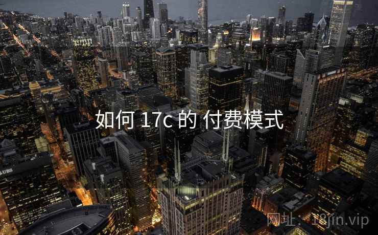 如何 17c 的 付费模式