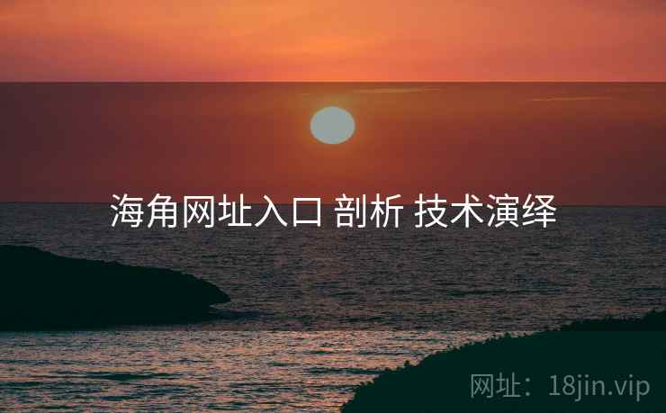 海角网址入口 剖析 技术演绎
