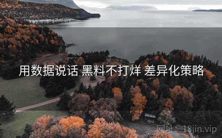 用数据说话 黑料不打烊 差异化策略