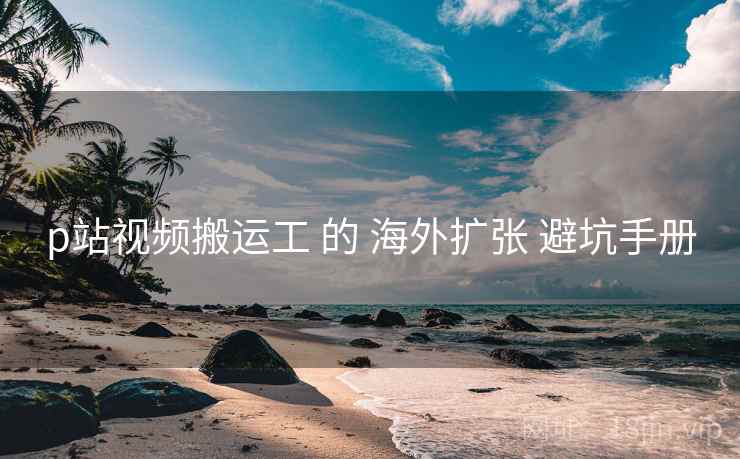 p站视频搬运工 的 海外扩张 避坑手册