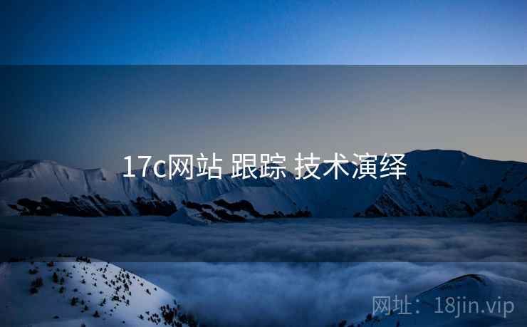 17c网站 跟踪 技术演绎