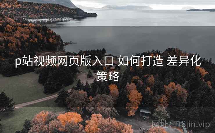 p站视频网页版入口 如何打造 差异化策略
